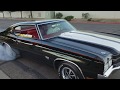 Epic 1970 Chevelle SS 454 LS6 burn out