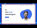 ✨ RESPONSIVE PERSONAL PORTFOLIO WEBSITE 🌐 | HTML CSS JavaScript | Free Source Code