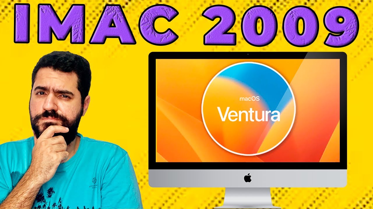 iMac 2009 com MacOS Ventura Roda bem? - YouTube