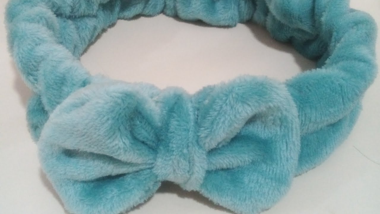 💥طريقة صنع اكسسوار الشعر 💥مشروع شتاء جد مربحComment coudre bundo de cheveux pour les filles su