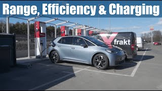 VW ID3 77kWh Range, Efficiency & Charging Test