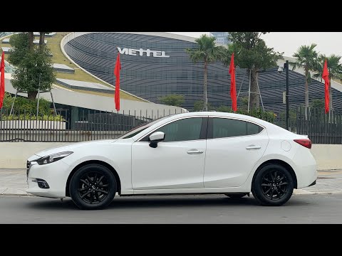 Mazda 3 2017 Facelift màu trắng quá đẹp, phanh tay điện tử, rẻ hơn mới gần 300 | QuânTB