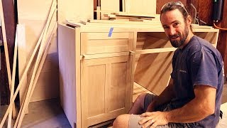 Ep 7: How to make Inset Doors and Inset Drawers / Build inset cabinet doors  DIY Kitchen Cabinets