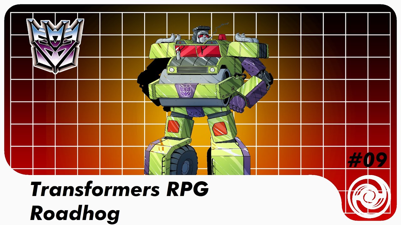 MaesterAelix Build Love Time #09 "Roadhog" Transformers RPG