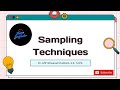 Sampling Techniques Explained | Simple, Clear Guide for Research &amp; Classroom Studies