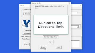 DMC Freedom tool Software module Hoistway Setup and Door Startup Sequence Walk Through screenshot 4