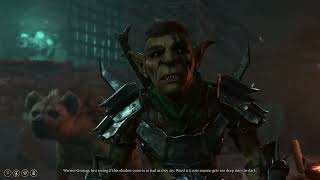 Baldur's Gate 3 - Shadowheart tells Goblin to Fetch the Bone