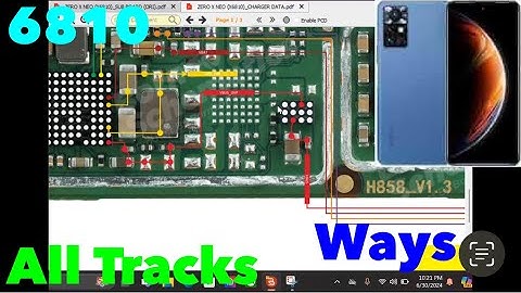 Infinix Zero X Neo(X6810) Charging ways,Not Charging Problem,All Solutions,Tracks with Explanation💯✅
