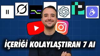 İçerik Üreticilerin Hayatını Kolaylaştıran 7 Yapay Zeka Aracı