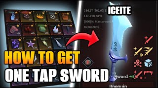 New Codes How To Craft The Best One Tap Sword In The Forge Roblox