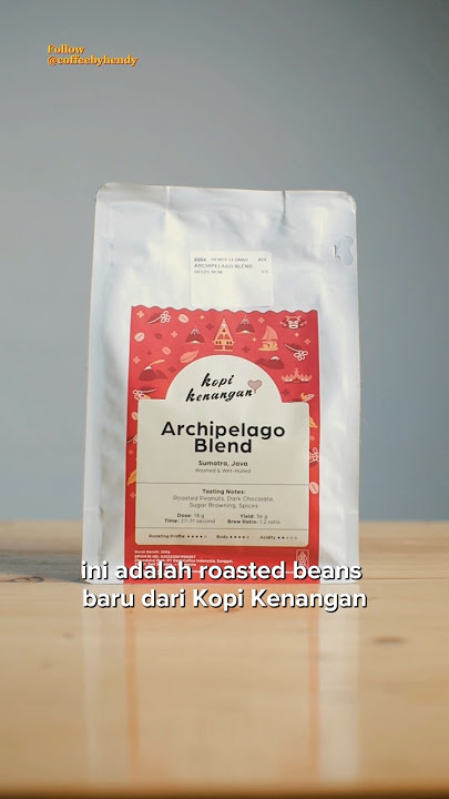 Coffee bean recommendations from #kopikenangan #coffee