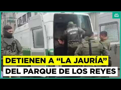 Detienen a siete integrantes de banda que asaltaba peatones en Parque de los Reyes