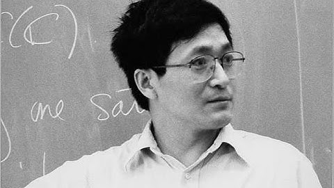 Shou-Wu Zhang 2/3 [Lecture series: Gross--Zagier formula: why is it right] [2014]