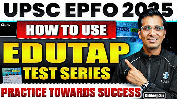UPSC EPFO 2025 Test Series | UPSC EPFO Online Course | UPSC EPFO MCQs/ Questions | EPFO Preparation