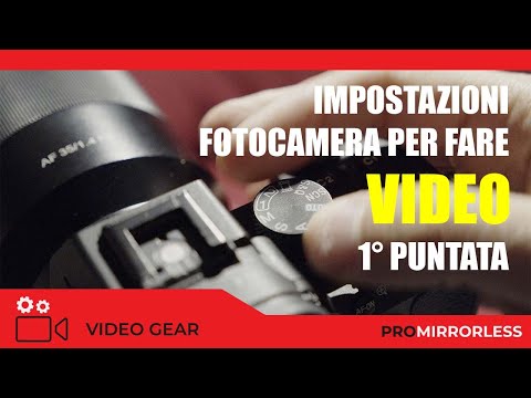 Video: Come si fa un video con una fotocamera Sony?