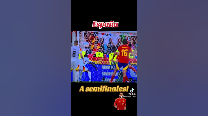Resultado partido España vs Alemania 2-1 cuartos de final eurocopa 2024 #España #Alemania #eurocopa