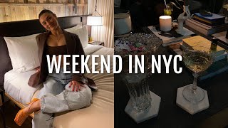 NYC VLOG: celebrating my bff's birthday, snow day in the city & moreeee