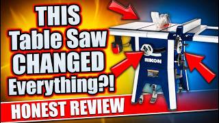 Rikon 10-205 Review: Is This Contractor Saw Actually Worth It?  The Fence & Dust Collection Are...