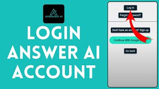 How to Login to Answer AI Account (2024) | Sign In to Answer AI Account
