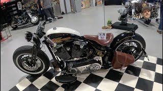 Harley Davidson PanCam Bobber custom made extrem motorcycle HD motor by Gietl Bike walkaround A1844