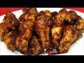 How To Make Honey Bourbon BBQ Chicken Wings - BBQ Chicken Wing Recipe
