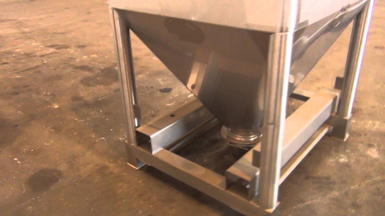 Used- GEA Buck Systems Stackable Powder Tote Bin - stock # 46426022 ...
