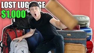 I Bought $1000 Lost Luggage at an Auction and Found This… (Buying Lost Luggage Mystery Auction)