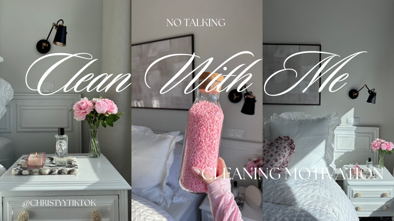 VALENTINE’S CLEAN, RESTOCK & ORGANIZE WITH ME 💘 (entire apartment *asmr* clean)