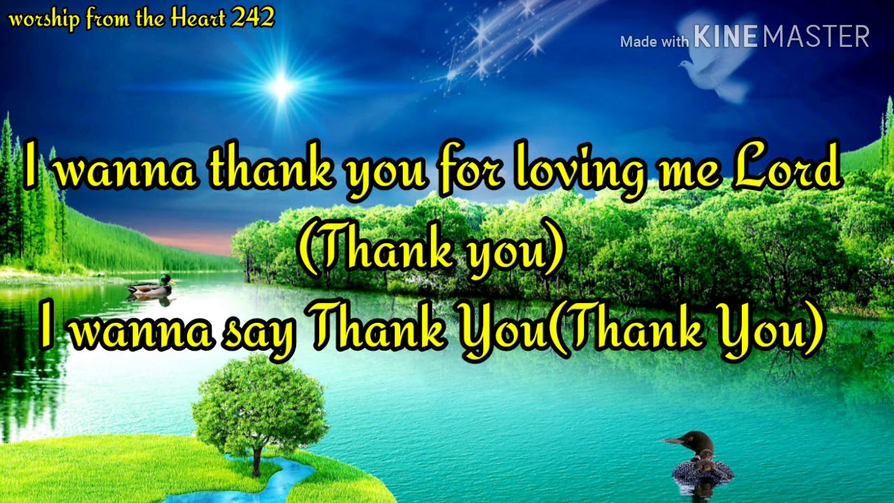 Mr Walter Hawkins -"Thank You Lord" Lyrics SUBSCRIBE!!💖💖💖💖 - YouTube