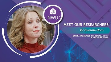 Dr Suranie horn | Hazardous Biological Agents in The Work Place