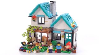 LEGO Creator 3in1 Cozy House 31139 main / A model review! I severely underestimated this