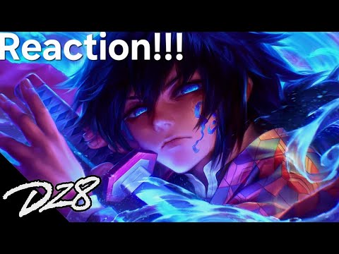 DizzyEight - Dead Calm Ft. 954mari (Giyu Tomioka/Demon Slayer Rap AMV)KVHD Reaction!!!