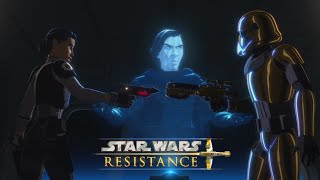 Kylo Ren Threatens Agent Tierny and Commander Pyre | Star Wars Resistance