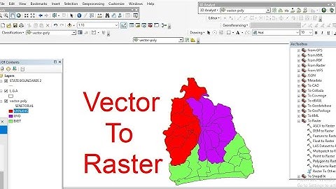 “Polygon to Raster | Vector to Raster | Shapefile to Raster in ArcGIS”