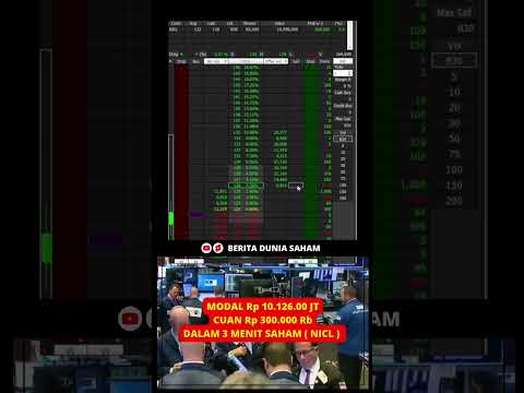 sleeping investor, trading Saham NICL Harian Buat Trader #youtubeshorts #viral #sahamindonesia#saham
