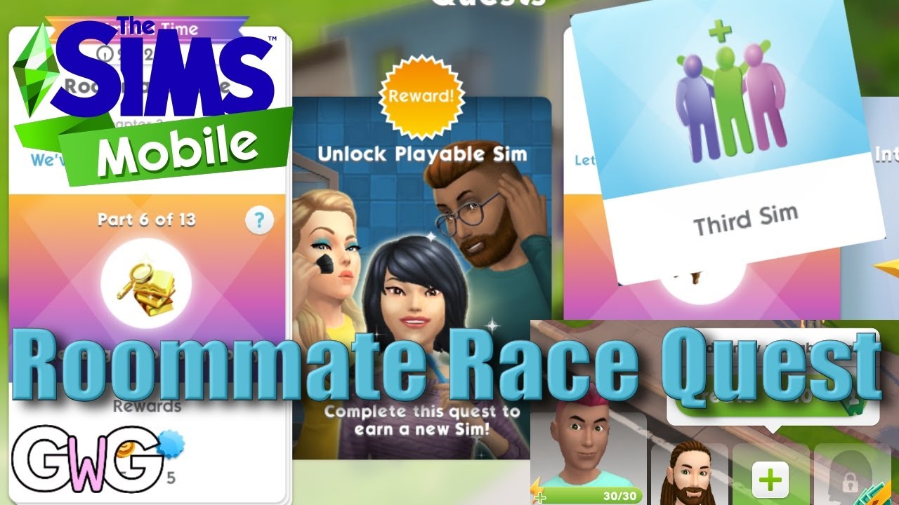 Solved: Re: Roommate Race walkthrough - unlock your 3rd Sim
