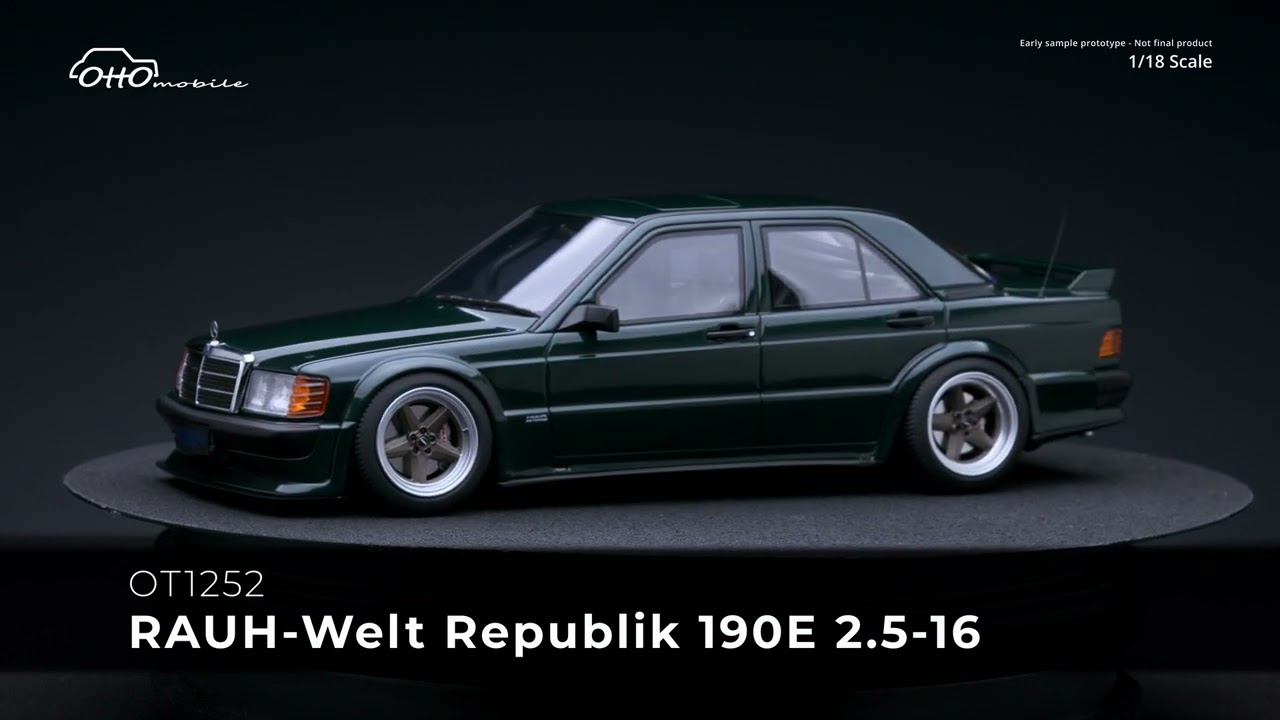OttOmobile - RAUH-Welt Republik RWR 190E 2.5-16 Porsche racing