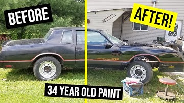 Restoring the 34 Year Old Paint on my Monte Carlo SS!