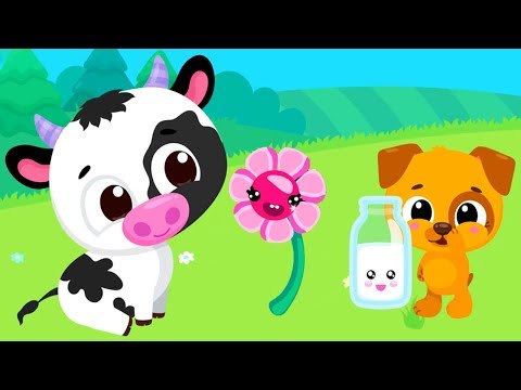 fun-baby-pet-care-kids-game---baby-learn-colors-with-cute-&-tiny-milkshakes---cute-&-tiny-baby-games