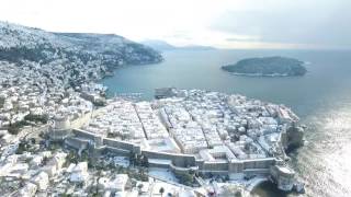 White silent Dubrovnik