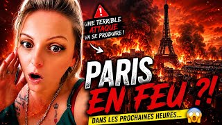 Une terrible attaque va se produire… 🇫🇷 Paris en feu 🔥 dans les prochaines heures 😱 #voyance #tarot🔮