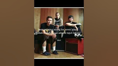 Blink 182 - stay together for the Kids + lirik terjemahan Indonesia