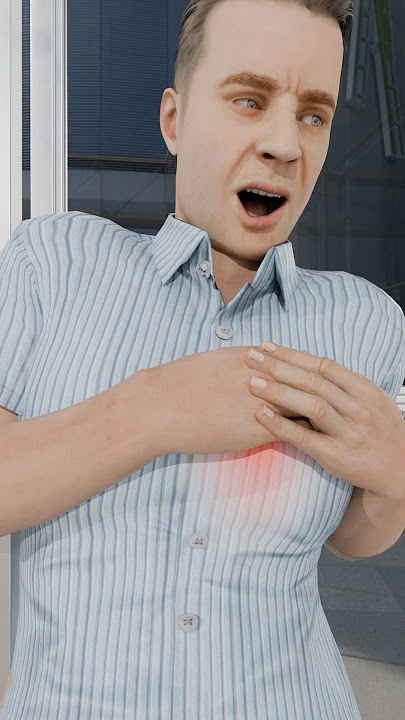 What happens during a Heart Attack? 😱 #3d #heartattack