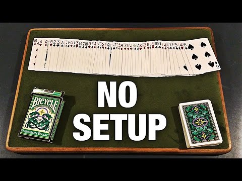 No Setup Card Trick So IMPOSSIBLE It BLOWS Everyone’s Minds!