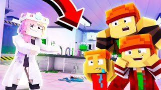 MA COPINE NOUS MONTRE SON LABORATOIRE SECRET sur MINECRAFT !!