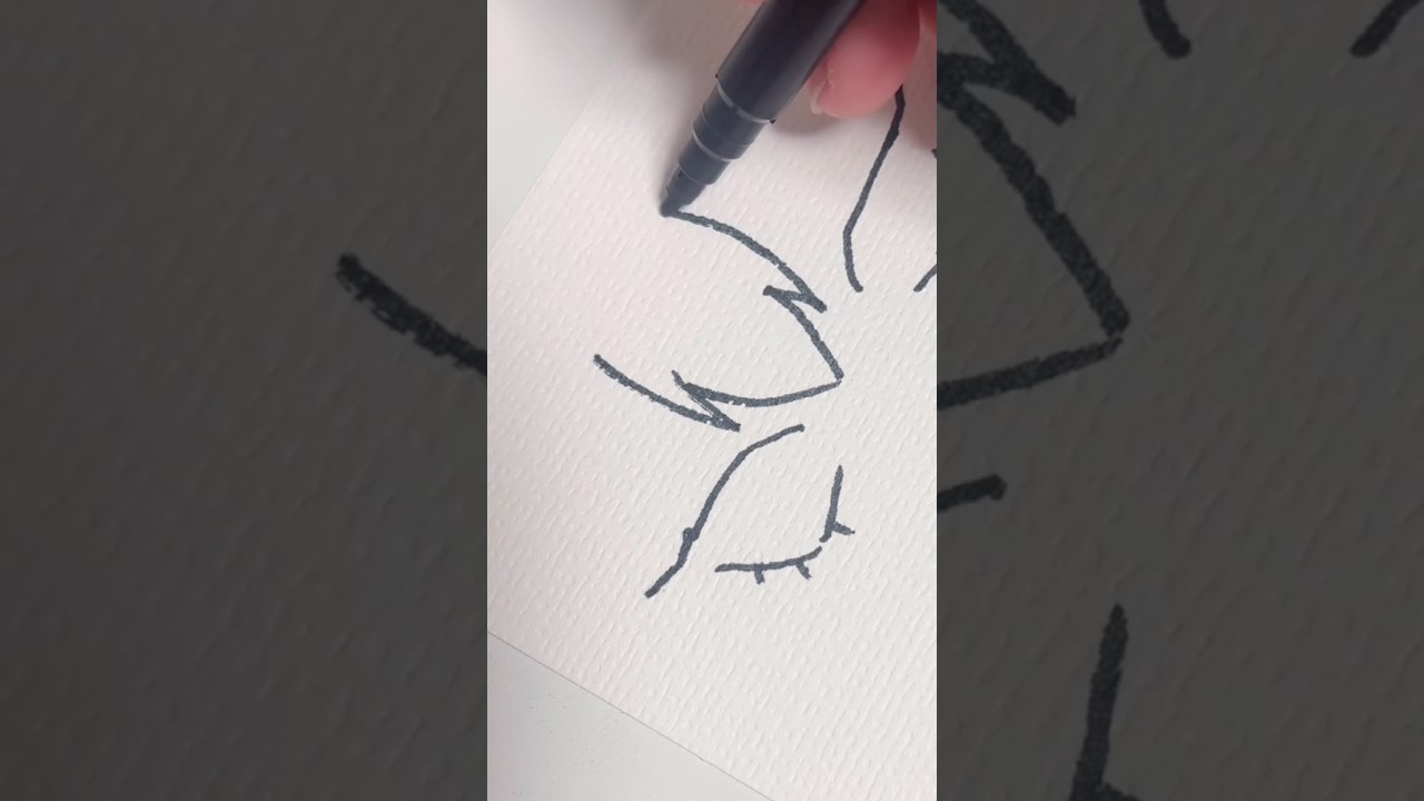 マジックペンで重音テト描いてみた#executionclap #저형박수 #shorts #paint #asmrpainting