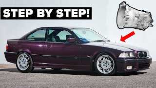 The Basics of Manual Swapping  Rare JDM E36