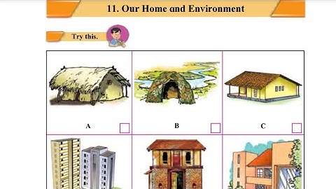 CLASS 5 SCIENCE CHAPTER NO 11 OUR HOME AND ENVIRONMENT