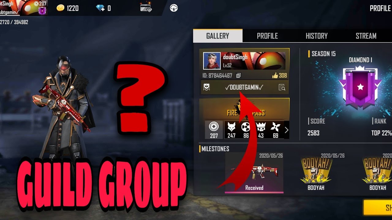 How to delete guild member in free fire. guild se bahar kese nikale