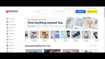 Classiads WordPress Theme Fantro Demo #wordpress  #themeforest  #classiads